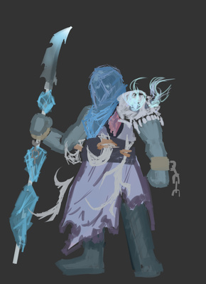 FROZEN WARDEN SKIN concept