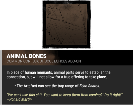 animal bones