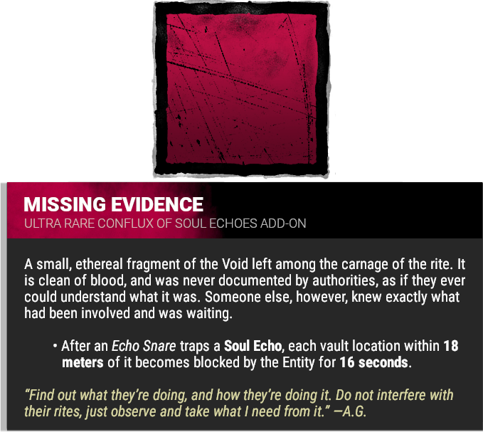 missing evidence missing evidence