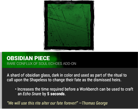 obsidian piece obsidian piece