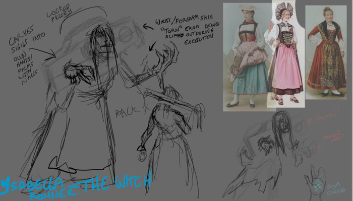 "The Witch" Early Concept Art 1