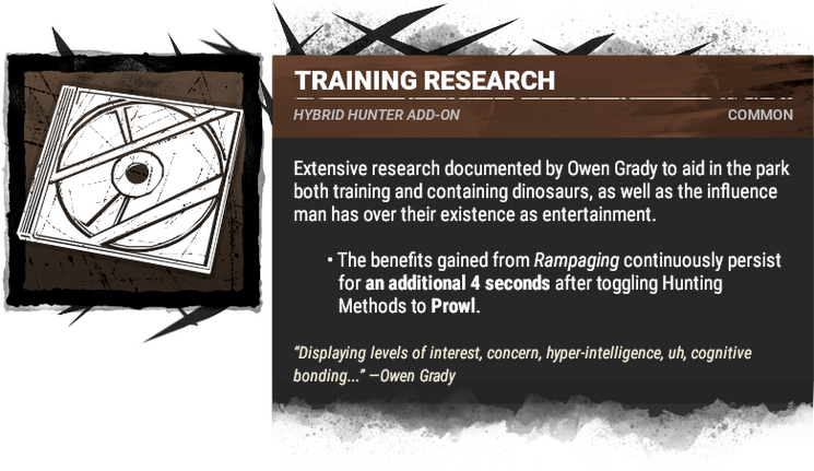 Training Research