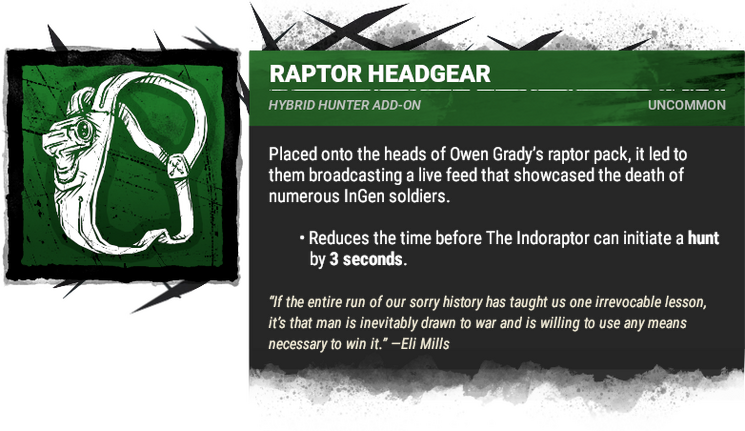 Raptor Headgear