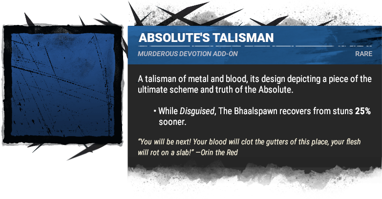 Absolute's Talisman Absolute's Talisman