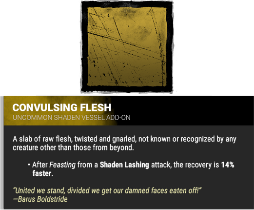 convulsing flesh