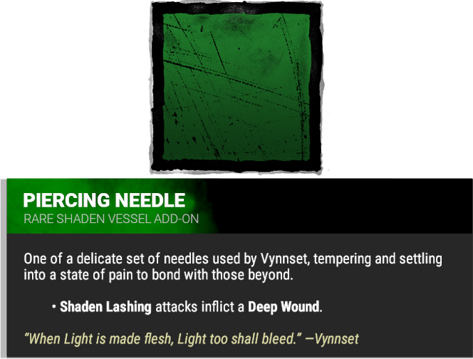 piercing needle