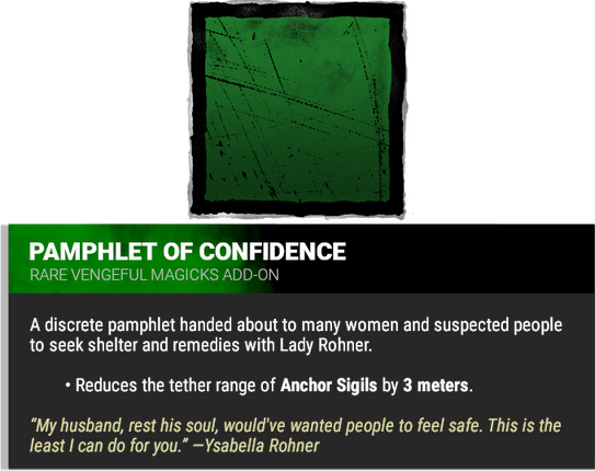 pamphlet of confidence