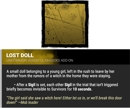 lost doll