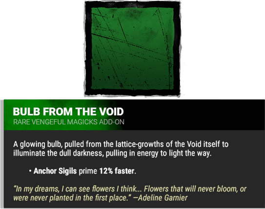 bulb from the void