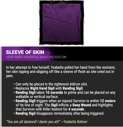 sleeve of skin