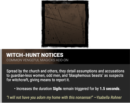 witch-hunt notices