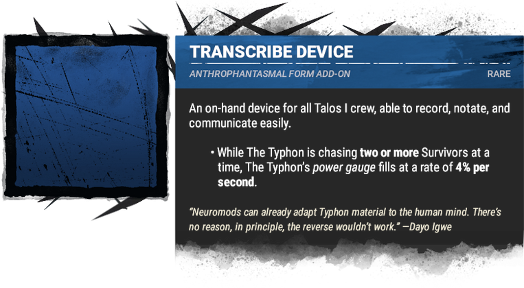 TranScribe Device TranScribe Device