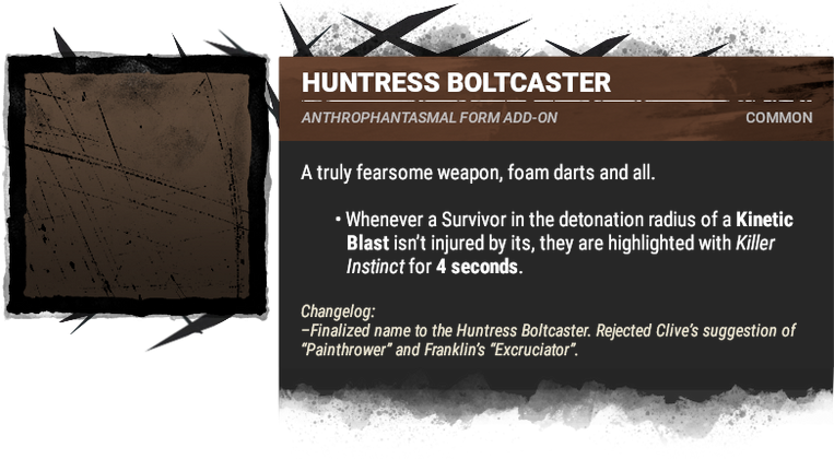 Huntress Boltcaster Huntress Boltcaster