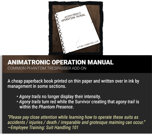 Animatronic Operation Manual
