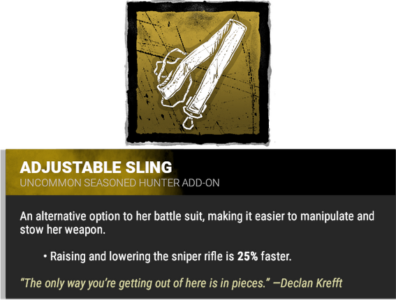 adjustable sling