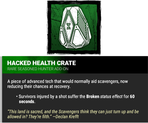 hacked health crate