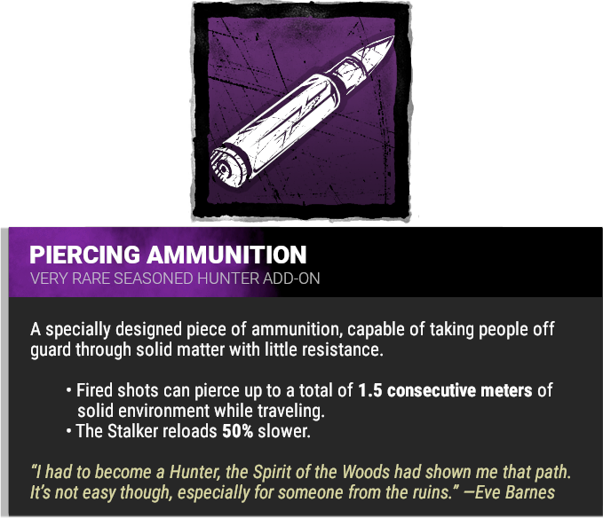 piercing ammunition piercing ammunition
