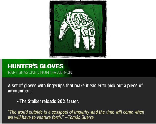 hunter's gloves