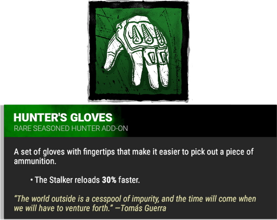 hunter's gloves