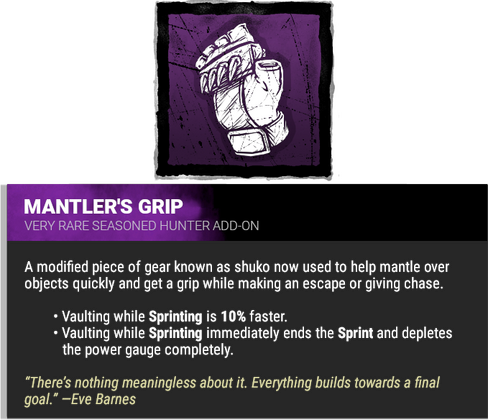 mantler's grip