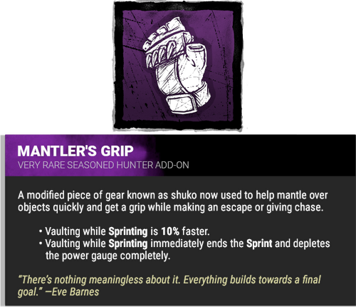 mantler's grip