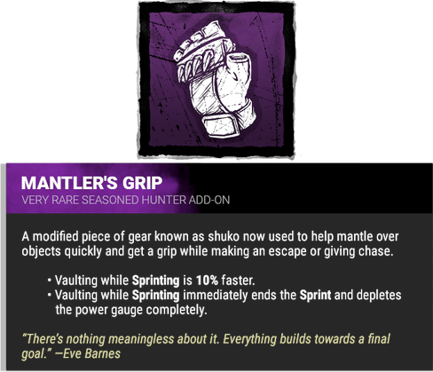 mantler's grip mantler's grip