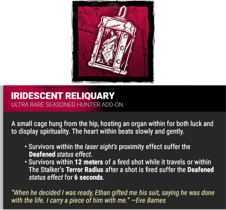 iridescent reliquary