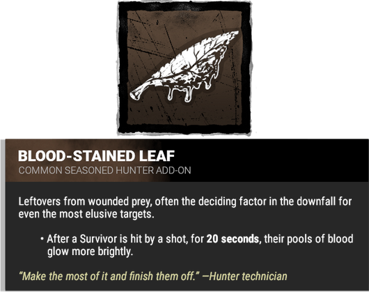 blood-stained leaf blood-stained leaf