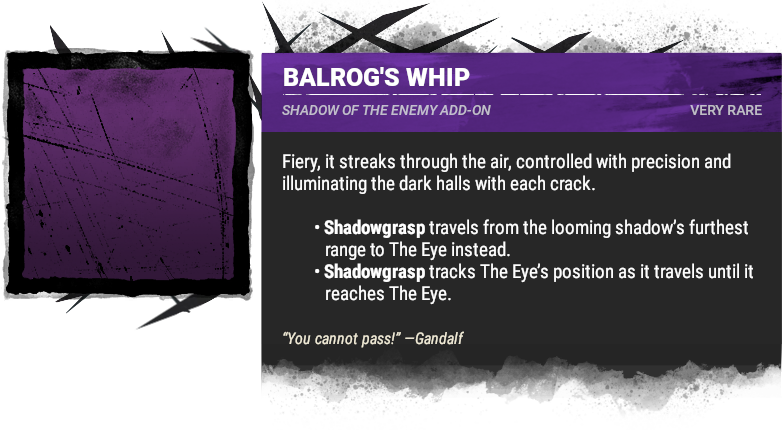 balrog's whip