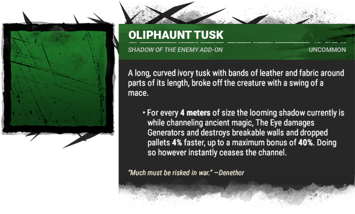 oliphaunt tusk