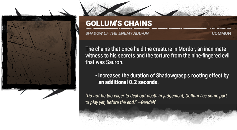 Gollum's Chains
