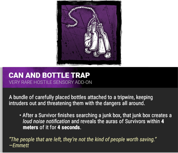 can and bottle trap