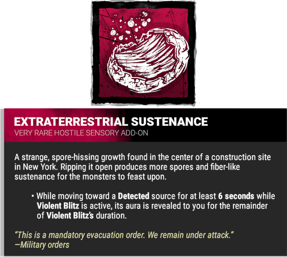extraterrestrial sustenance