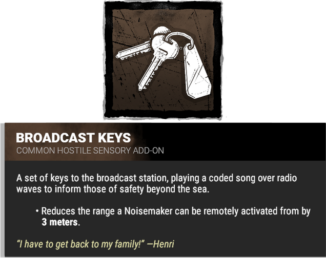 broadcast keys