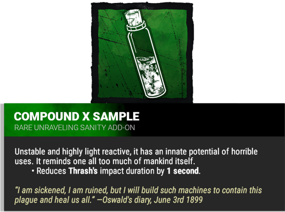 Compound X Sample