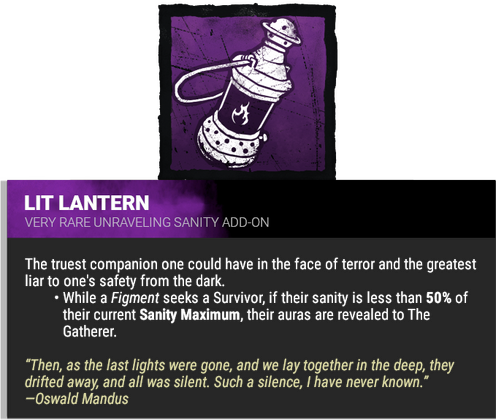 Lit Lantern