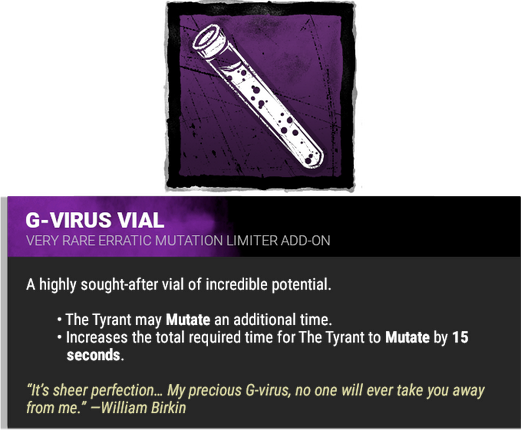 g-virus vial