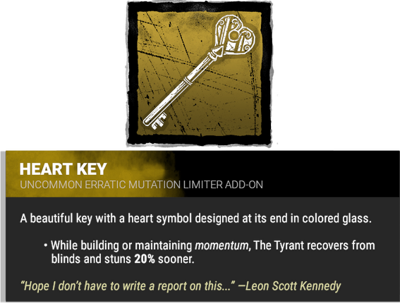 heart key