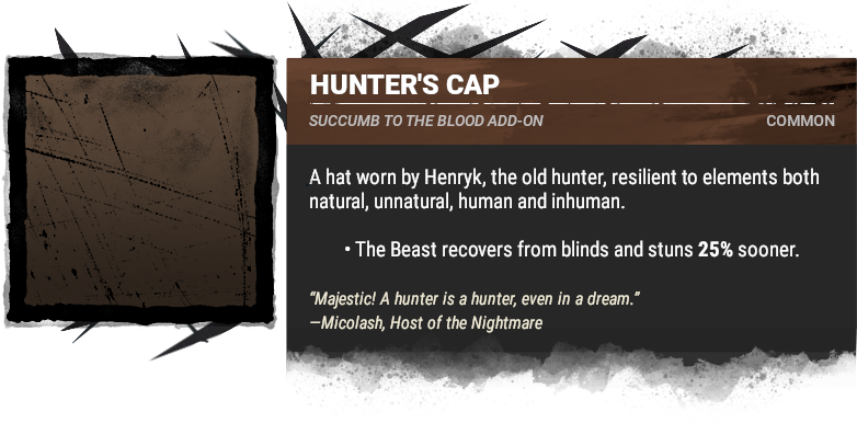 hunter&#39;s cap