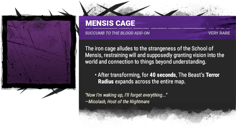 mensis cage
