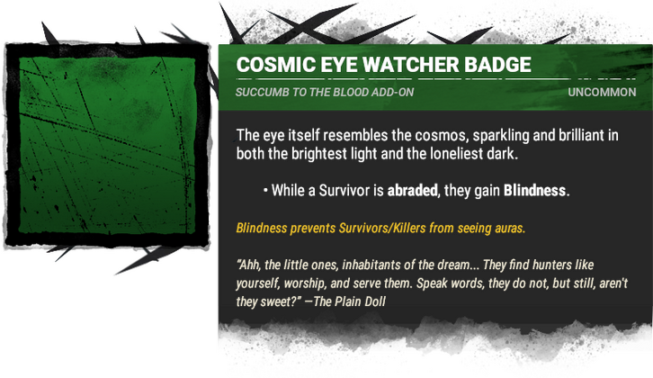 cosmic eye watcher badge