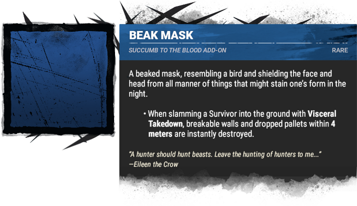 beak mask