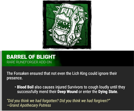 barrel of blight