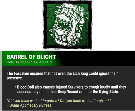 barrel of blight