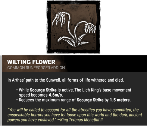 wilting flower