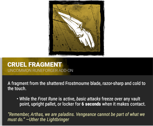 cruel fragment