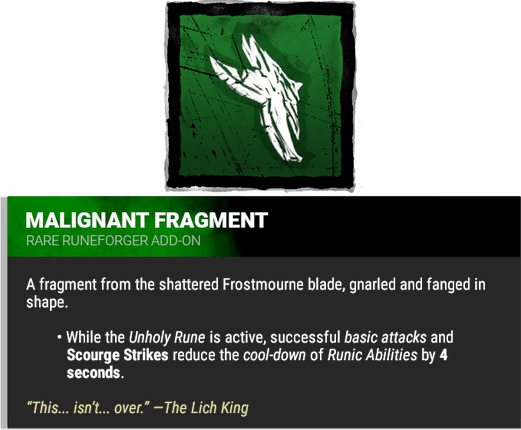 malignant fragment