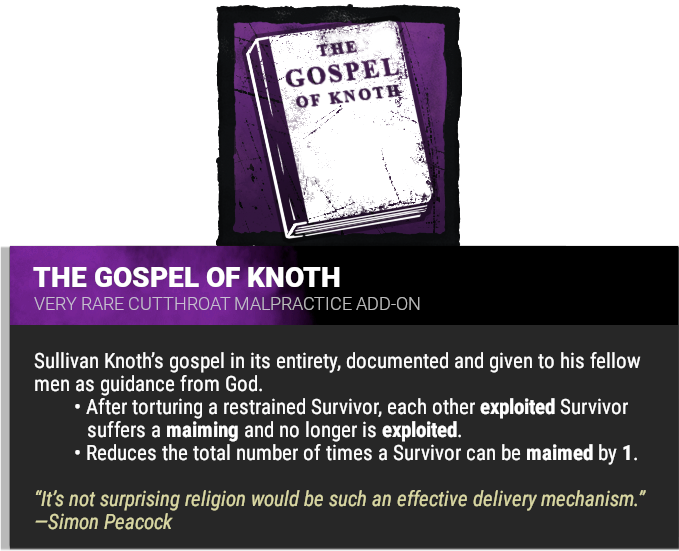 The Gospel of Knoth The Gospel of Knoth