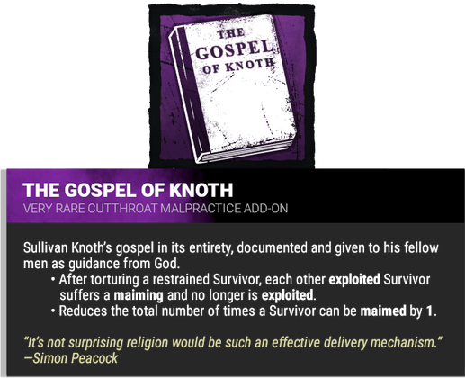 The Gospel of Knoth The Gospel of Knoth