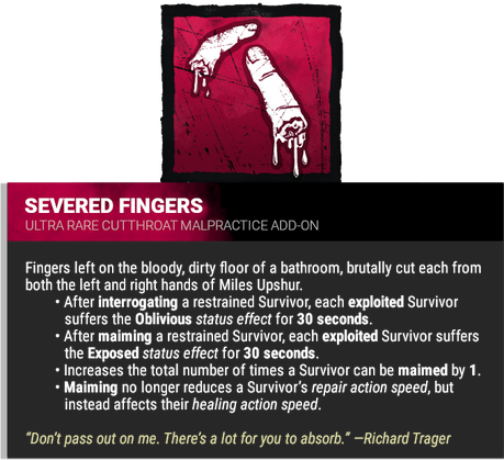 Severed Fingers Severed Fingers